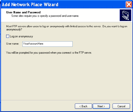 Map Network Drive Remember Password Box Not Shown Xp