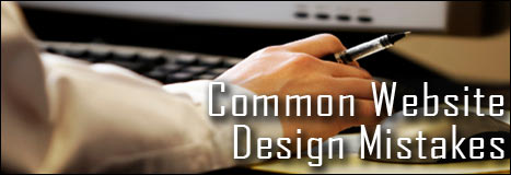 Common Website Design Mistakes